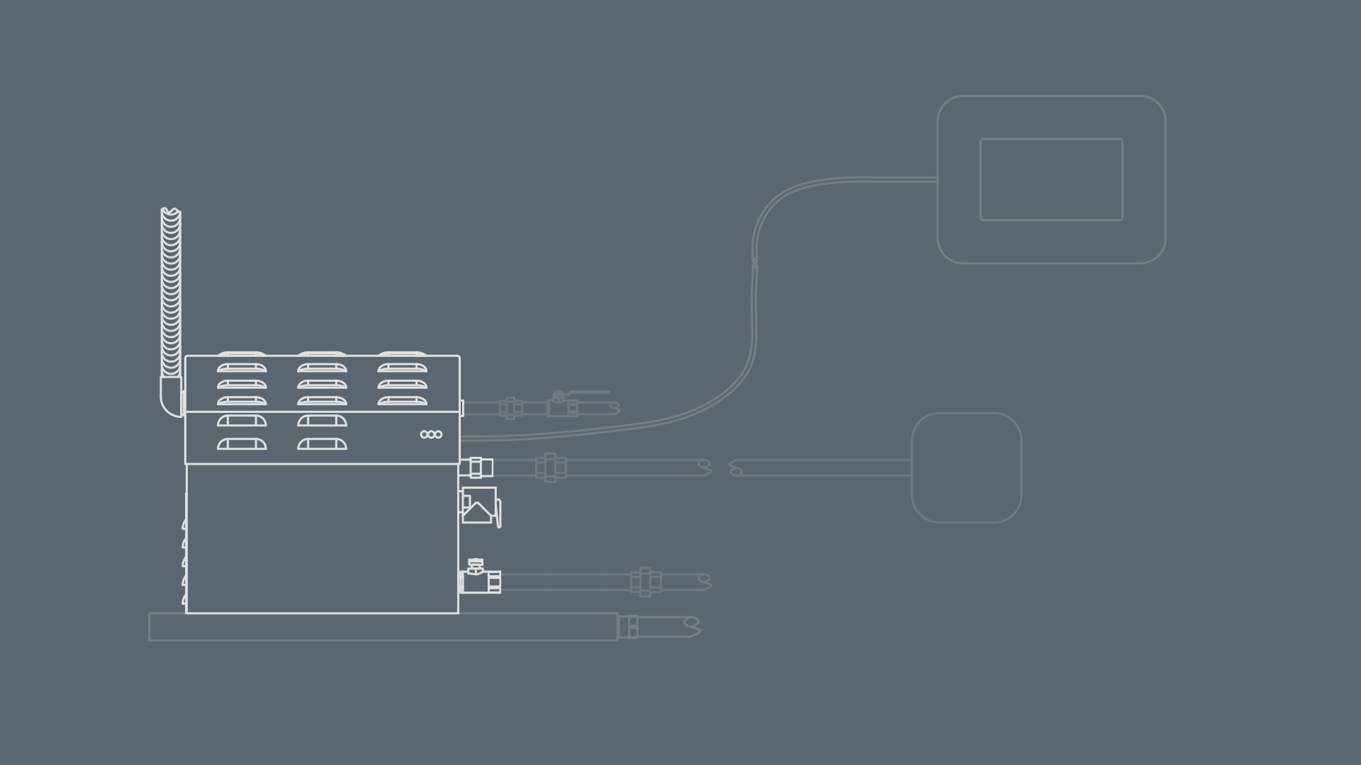 Residential Steam Shower generator Drawing