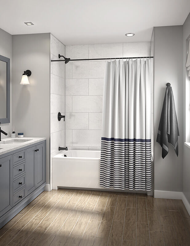 Before & After Tub Room Before